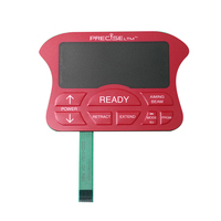 Anti-interference Locomotive Membrane Control Panel High Temperature Resistant Silicone Keypad Manufacturer Lipolytic Solution