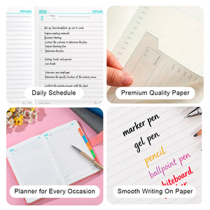 Cuadernos Personalizados de Tapa Dura de PU de Alta Calidad al por Mayor, Diario, Agenda, Planificador para Proveedores Escolares - Product Image 5