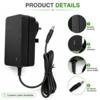 Chargeur de batterie au plomb 24V 2A avec prise DC 5,5 mm pour trottinette électrique, vélo électrique, série Citycoco, Harley, pièce de rechange pour trottinette électrique