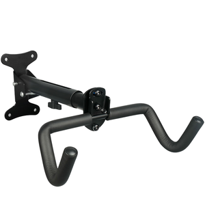 Soporte <span class=keywords><strong>de</strong></span> Pared para <span class=keywords><strong>Bicicleta</strong></span> <span class=keywords><strong>de</strong></span> <span class=keywords><strong>Montaña</strong></span> <span class=keywords><strong>de</strong></span> Acero, Soporte Plegable para Almacenamiento <span class=keywords><strong>de</strong></span> Bicicletas, Gancho para Colgar Bicicletas - Product Image 5