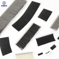 Brosse de joint d'étanchéité fiable Saman pour volet roulant, en nylon, avec poignée en aluminium, garantie 3 ans, pour l'étanchéité des portes d'entrepôt et de quai