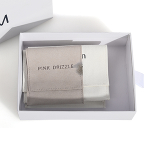 Custom Logo Luxury Recyclable Watch and Sunglass Slide Drawer Box with Pouch Packaging - Product Image 3