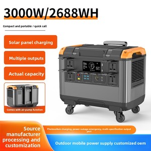 <span class=keywords><strong>Inversor</strong></span> de Onda Sinusoidal Pura LiFePO4 YT20 para Exteriores, 3000W, Gran Capacidad de Almacenamiento de Energía, Panel Fotovoltaico - Product Image 5