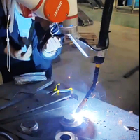 Bras robotique collaboratif industriel pour la palettisation et la soudure, avec composants centraux en aluminium à 6 axes, y compris les engrenages