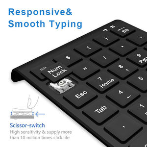 Bluetooth Number Pad Numpad Numeric <b>Keyboard</b> for mac ipad Laptop Desktop - Product Image 4