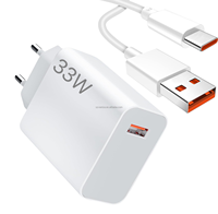 Chargeur Original Turbo Charge 33W pour Xiaomi 6A Câble Usb Type C Adaptateur pour Redmi Note 14 13 12 11 Mi 11 10T Lite Poco M6