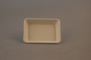 Anpassbare 400ml biologisch abbaubare weiße Einweg-Zuckerrohr pulpe zum Mitnehmen Box Besteckset zum Mittagessen - Product Image 5