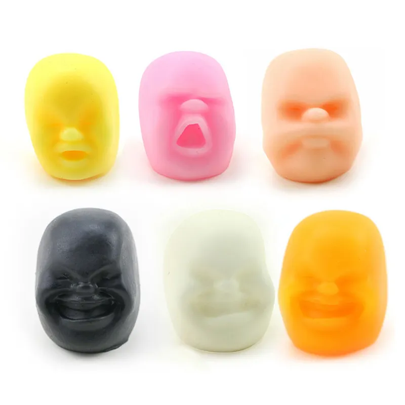 Squishy Face Human Caomaru Pressure Vent Reduce Anti-Stress Ball Cao maru Rising Abreact Soft Sticky Stress Relief Gift