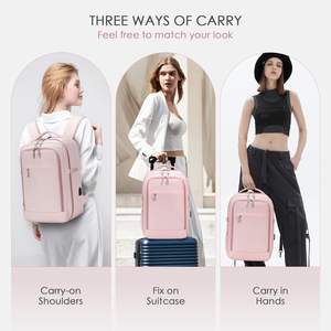 <span class=keywords><strong>Mochila</strong></span> de <span class=keywords><strong>Viaje</strong></span> Carry On, <span class=keywords><strong>Mochila</strong></span> de <span class=keywords><strong>Viaje</strong></span> Ryanair para Portátil de 15.6 Pulgadas, Equipaje de Cabina <span class=keywords><strong>40x20x25</strong></span> - Product Image 3