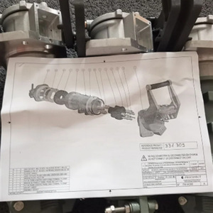 Testeur électrostatique complet du corps humain ACL 781, unité principale avec support et double pédale - Product Image 3