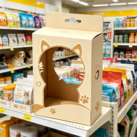 Boîte de rangement portable multi-tailles en plastique pour animaux de compagnie, avec impression de motifs personnalisés, qualité alimentaire, pour biscuits et autres usages spéciaux