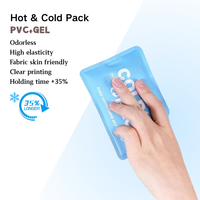Pack de glace réutilisable Nylon Soft Gel Therapy Packs chauds et froids Pack de gel réutilisable