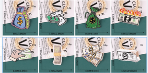 Parche creativo bordado con forma <span class=keywords><strong>de</strong></span> dinero, para manualidades, para álbum <span class=keywords><strong>de</strong></span> recortes - Product Image 6