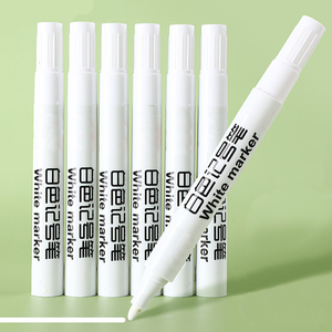 Custom logo <b>White</b> <b>Paint</b> Pen Fast Dry Permanent <b>Tire</b> Marker Oil Based Acrylic Marker Pen for Painting - Product Image 5