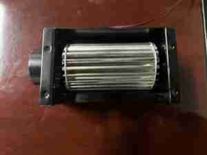 Jeek 50090 210mm 220V DC 0.22A 2800rpm khô Loại bộ phận biến áp không khí Rèm tiếng ồn thấp xuyên dòng chảy sưởi ấm làm mát người hâm mộ OEM - Product Image 2