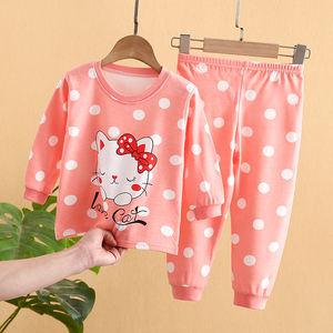 Conjuntos de Pijamas de Manga Larga y Pantalón Largo para Niños y Niñas, Ropa Infantil 100% Algodón - Product Image 3
