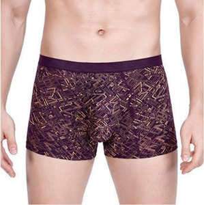 Ropa Interior Masculina de Seda Satén, Antibacteriana, con Entrepierna de Seda de Morera, Cómoda, Venta Directa de Fábrica - Product Image 1