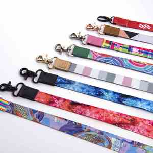 BSBH High Quality Custom Logo Twill <b>Polyester</b> <b>Lanyard</b> Keychain Thermal Transfer Printing With Personalized Sublimation <b>Lanyard</b> - Product Image 3
