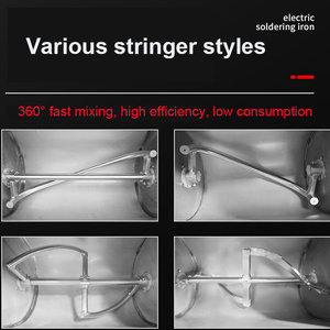 Vente chaude Populaire En Acier Inoxydable Électrique <span class=keywords><strong>Petrin</strong></span> Boulangerie Spirale Pâte Mélangeur Farine Puissance Mélangeur Donut Pâte Maker - Product Image 3