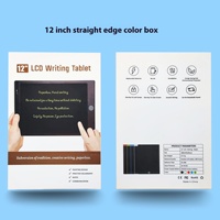 Tablette de dessin numérique LCD 12 pouces Tablette d'écriture jouet pour enfants avec style bloc-notes