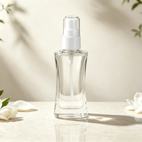 Bouteille PET cylindrique de 20/75/260/400 ml avec pulvérisateur à pompe, conteneur cosmétique vide pour emballage de soins de la peau, shampooing et lotion