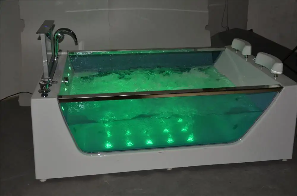 New born tub two people bath indoor water jet massage whirlpool bathtub with tv
