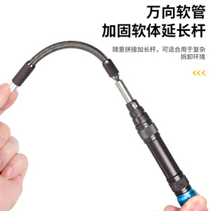 Juego de destornilladores multiusos 60 en 1 con caja de almacenamiento magnética para reparaciones en el hogar y fijaciones electrónicas - Product Image 5