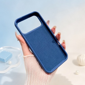Funda de Silicona para Teléfono Móvil, Color Sólido, Resistente a Golpes para iPhone - Product Image 5