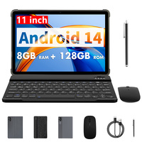 Tablette M60S Suit-L10 nouvelle génération 11 pouces 5G Wifi Android 14 Qcta Core Ram 8 Go Rom 128 Go avec clavier