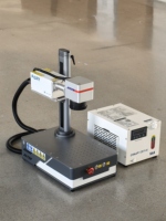 Mini machine de marquage laser UV 5W à refroidissement par eau pour verre, bois, miroir, graveur laser UV