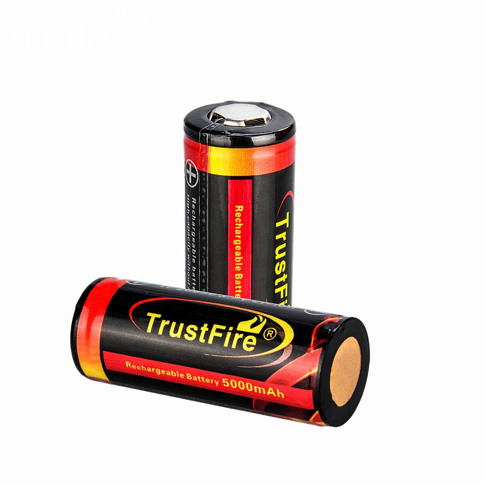 Оригинальный Trustfire 26650 3,7 в 5000 мАч power wall, электрическая батарея, литий-ионная батарея для мобильного телефона
