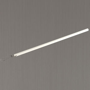 YIBO 9,5 mm, tringle à rideaux en fibre <span class=keywords><strong>de</strong></span> verre blanche <span class=keywords><strong>de</strong></span> qualité supérieure, installation facile et robuste, tringle à rideaux pour rideaux hauts et rideaux lourds - Product Image 3