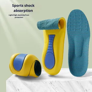 Toptan Konforlu Yazlık Nefes Alabilen EVA Malzemeli Spor Şok Emici Kemer Destekli Düztaban Tabanlıkları - Product Image 2