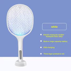 Matamoscas eléctrico con diseño elegante-Agarre cómodo para matar mosquitos más rápido - Product Image 6