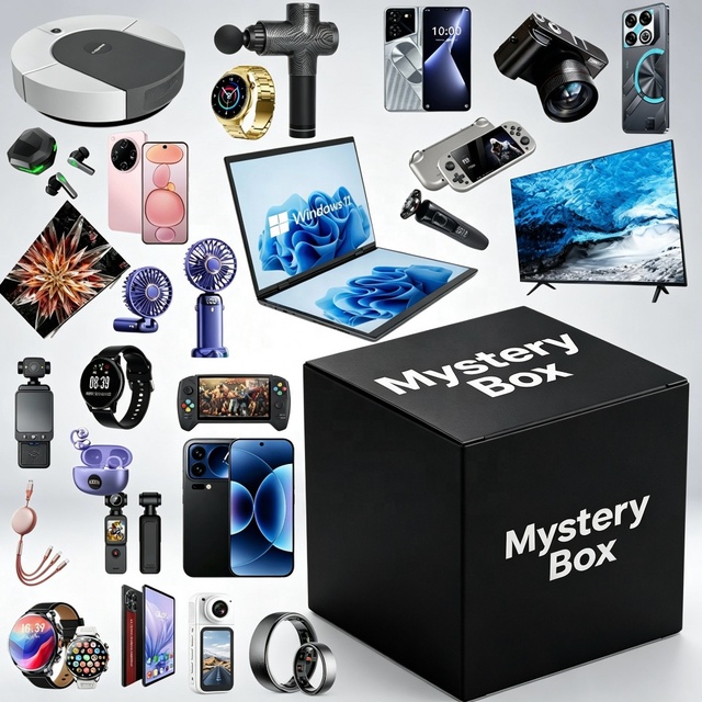 2-Piece Electronic Mystery Box Surprise Smart Phone Tablet Laptop Watch Wholesale Lucky Electronics Gadgets Random Blind Box Set