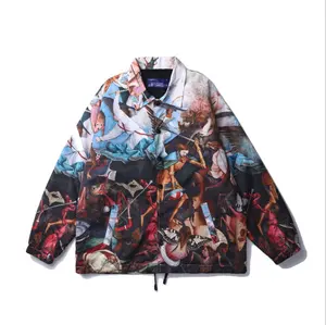OEM Custom New Fashion Herren Allover Print Jacke Herren Jacken & Mantel für Männer mit hoher Qualität