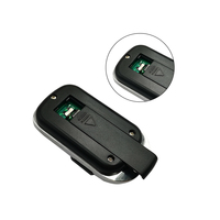 Télécommande sans fil 433.92MHz pour porte automatique, code fixe en métal, copie en face à face, télécommande RF