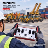 Contrôleur sans fil robuste NOMI NM-001 avec personnalisation OEM ODM pour les camions pompe à béton