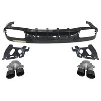 Diffuseur de pare-chocs arrière en fibre de carbone de haute qualité style CLS63 CLS53 pour Mercedes Benz CLS Classe W257 2018-2021