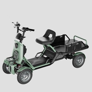 Nuevo Scooter de Movilidad de 4 Ruedas con Suspensión Hidráulica, Asiento Ajustable, Neumáticos de 13 Pulgadas, 48V 500W 48V27A - Product Image 4