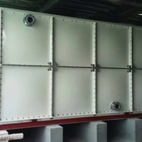 Tanque de Agua de FRP/GRP para Suministro de Agua en Fábricas, Estructura Estable, Larga Vida Útil