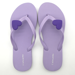 Vente en gros de tongs pour femmes, nouveaux modèles, légères, antidérapantes, à bout ouvert, <span class=keywords><strong>tendance</strong></span>, avec motif cœur, en promotion - Product Image 3