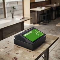 Tablet POS con pantalla Android de 11,6 pulgadas para restaurante, pedido de comida, caja registradora con impresora incorporada