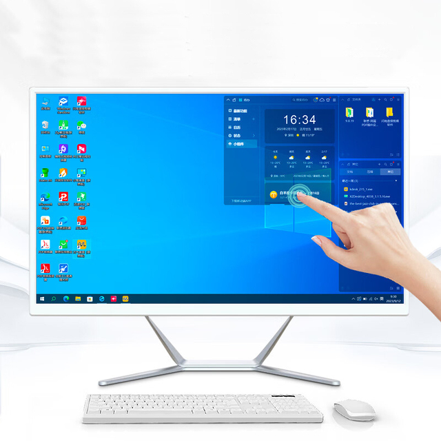22 Inch 24 Inch All in One Mini PC I3 I5 I7 Thin Office Home Laptop Desktop Computer AI0 All in One Pc Desktop Computer