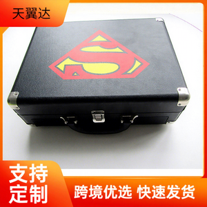 Estuche de Herramientas de Cuero con Logotipo de Superman, Portátil, No Resistente al Agua, para Herramientas y Equipos - Product Image 1