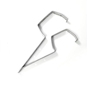 Crochets métalliques en acier inoxydable à pliage de précision OEM, support de gouttière pour système de Drainage de toit, vente en gros - Product Image 1