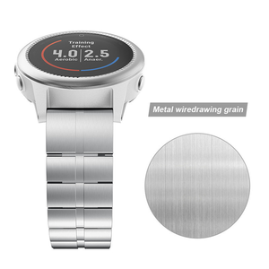 <span class=keywords><strong>Correa</strong></span> de Reloj de Acero Inoxidable de Liberación Rápida Win-Win para <span class=keywords><strong>Garmin</strong></span> <span class=keywords><strong>Fenix</strong></span> <span class=keywords><strong>5S</strong></span> 6S 7S 8 43mm, <span class=keywords><strong>Correa</strong></span> de Repuesto - Product Image 3