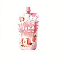 YSH En gros Pochettes souples à bec verseur pour jus et boissons, qualité alimentaire, en plastique, avec finition brillante et impression héliogravure, pour champagne