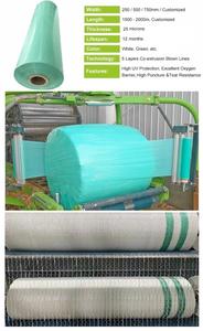 Filet agricole robuste en PEHD de qualité supérieure 1,62 m x 2134 m pour ensilage de foin, paille, céréales, tiges de maïs, légumineuses - Product Image 2