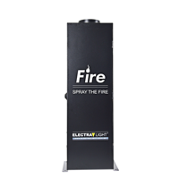 Machine à feu MOKE 100W DMX512, hauteur de pulvérisation 3m, effet de flamme réelle, équipement de scène en fer pour événements disco